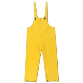 600BPX2 MCR Commodore Heavy Ribbed PVC/Non-Woven Poly/nylon,Bib O/A,With Fly,Yellow