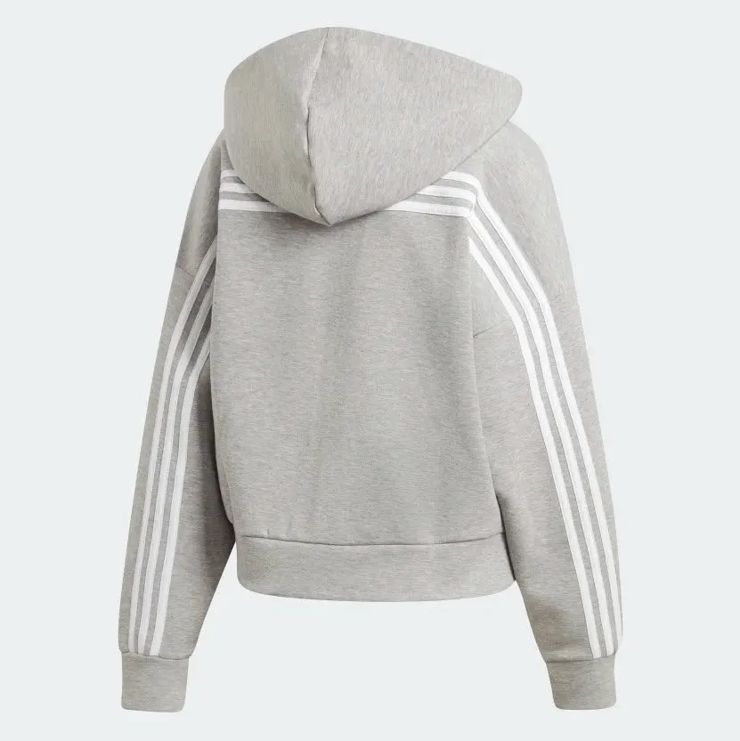 Adidas Must Haves 3-Stripes Hoodie Grey EB3823