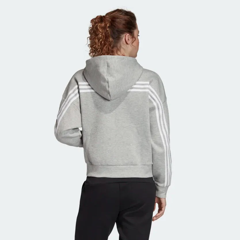 Adidas Must Haves 3-Stripes Hoodie Grey EB3823