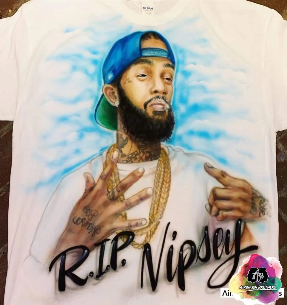 Airbrush Memorial Portrait Design