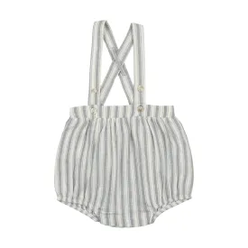Analogie By Lil Legs Suspender Bubble Bloomer Light Blue Stripe