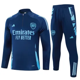 Arsenal Soccer Tracksuit Dark Blue 2024/25