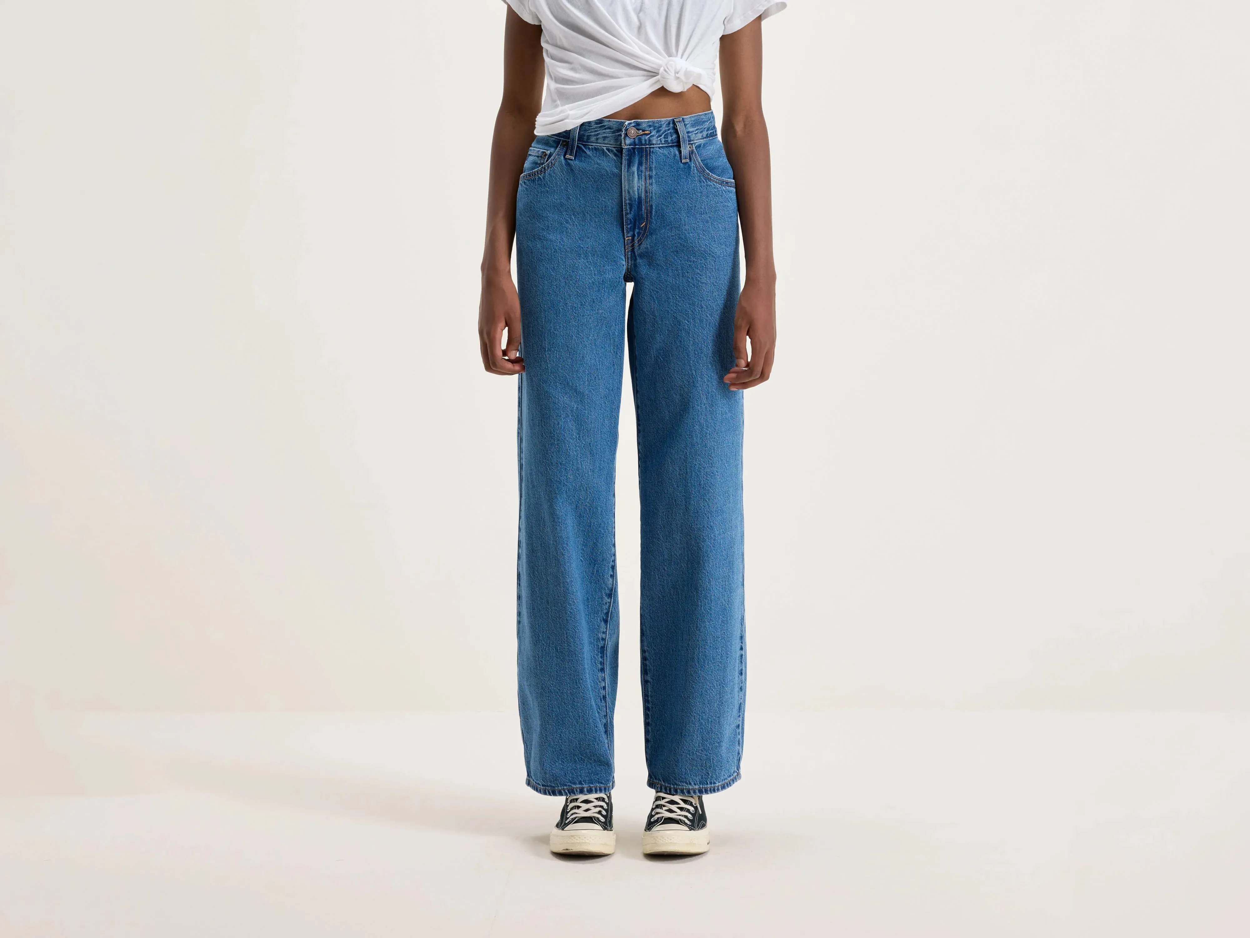 Baggy Dad Jeans (242 / W / STONE WASH)