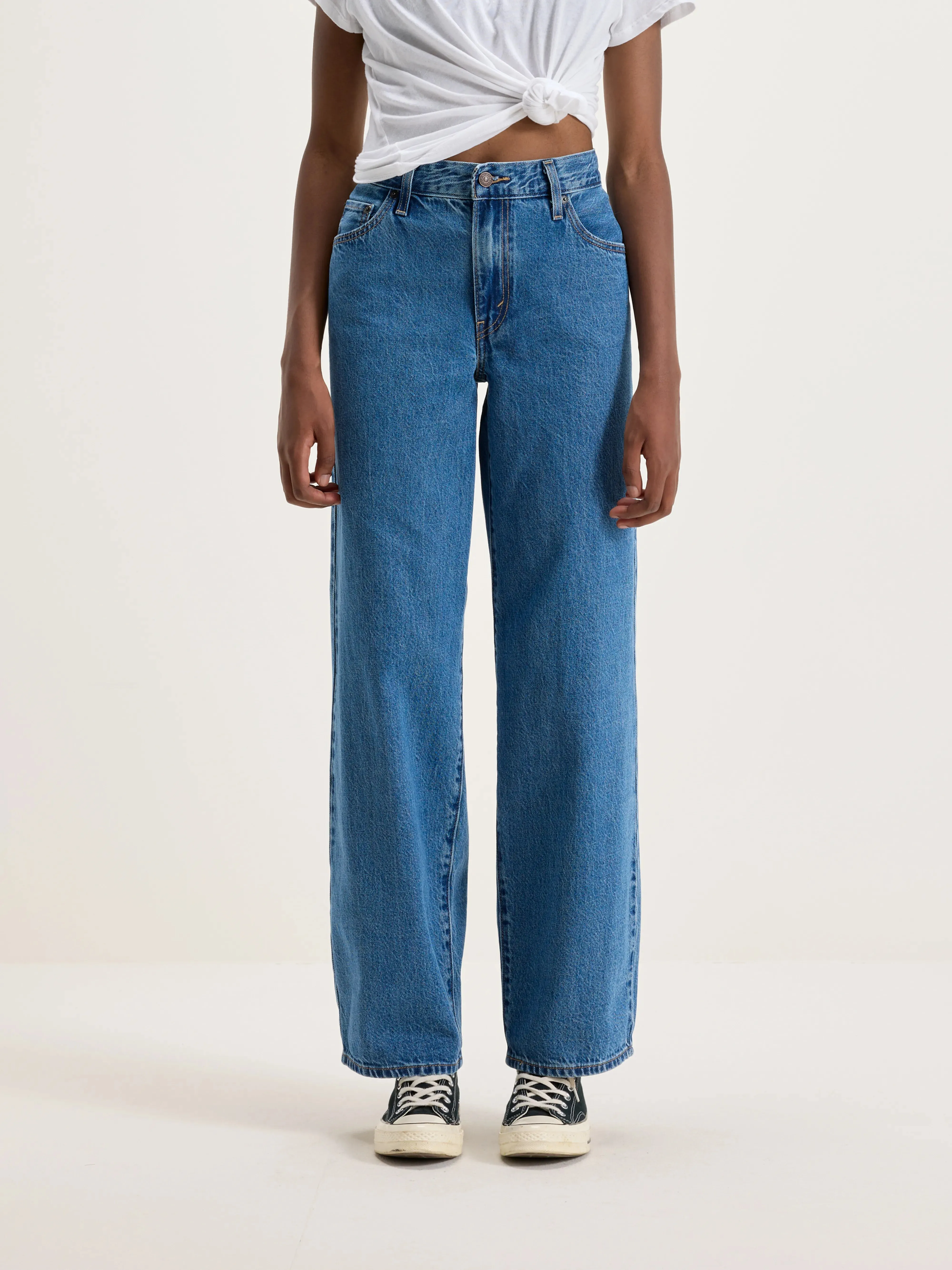 Baggy Dad Jeans (242 / W / STONE WASH)