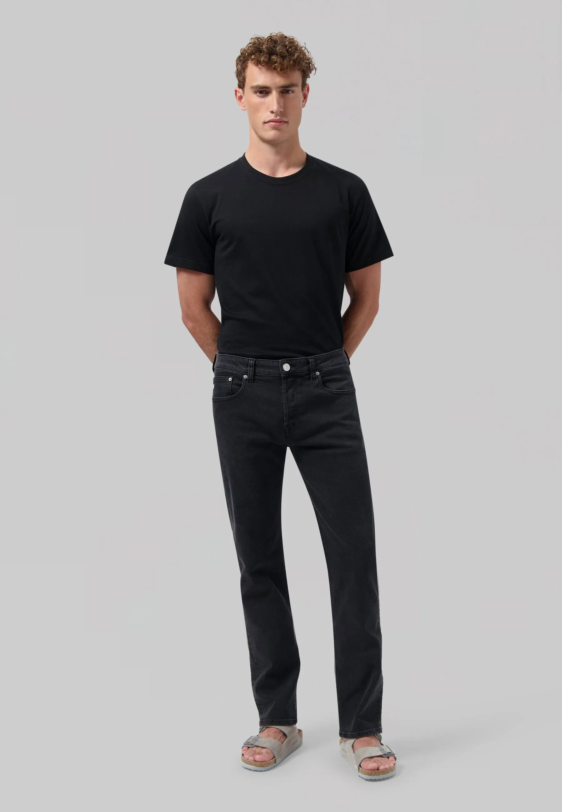 Bryce Mid Straight Made Of Recycled And Organic Cotton Mix