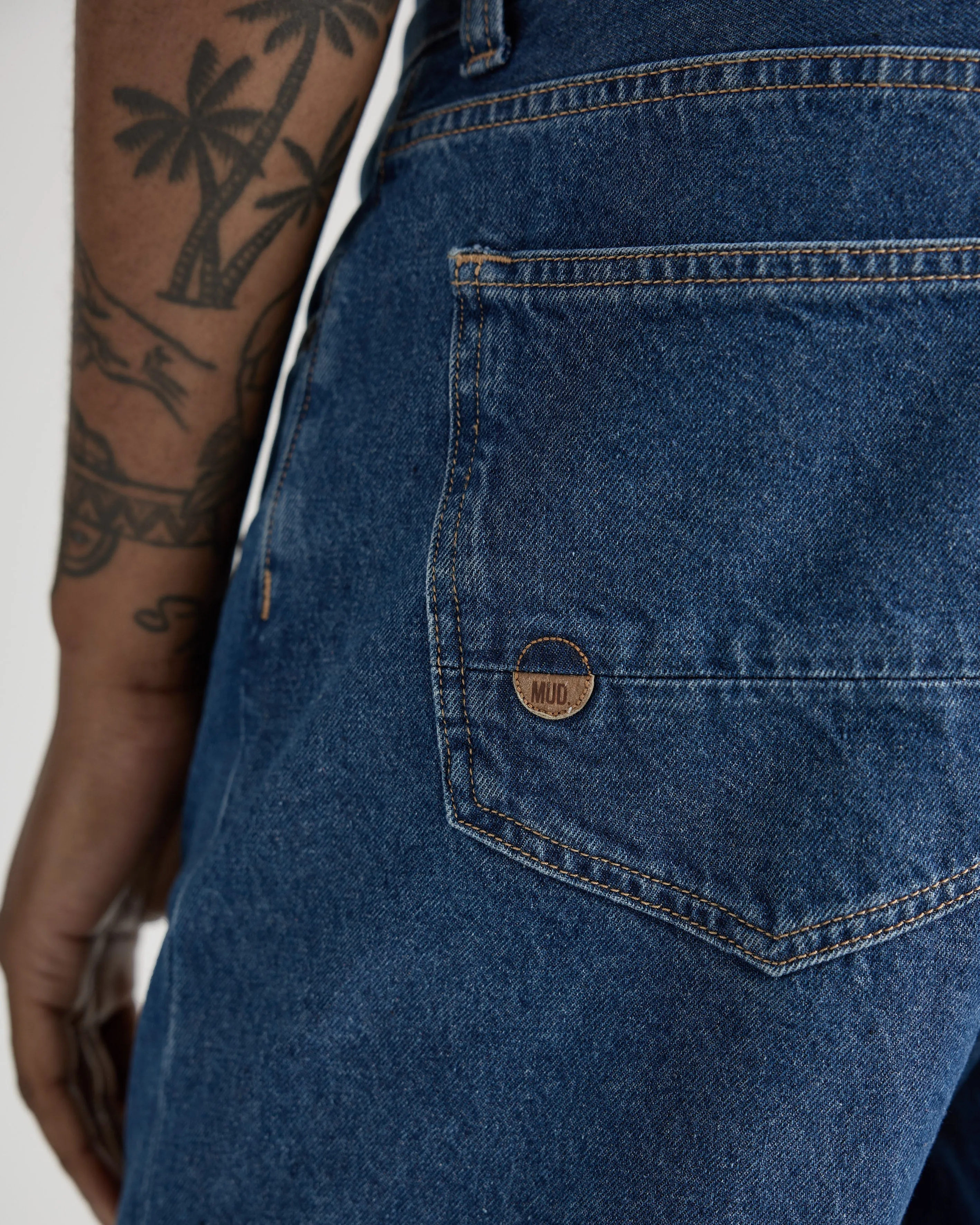 Bryce Mid Straight Made Of Recycled And Organic Cotton Mix