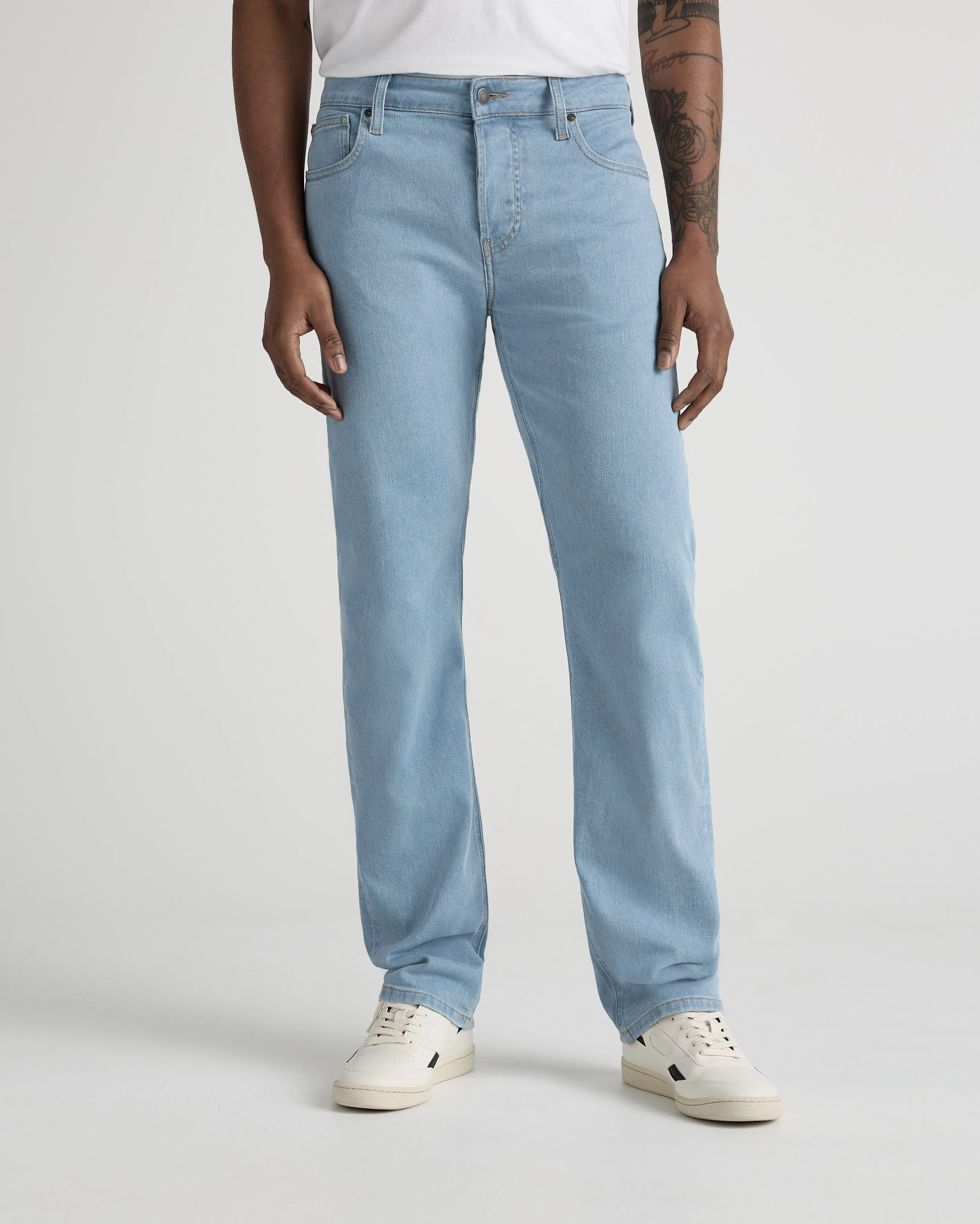 Bryce Mid Straight Made Of Recycled And Organic Cotton Mix