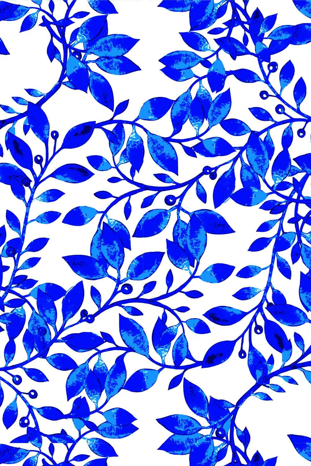 BUY 1 GET 4 FREE! Whimsy Grace White & Blue Print Party Shift Dress - Women