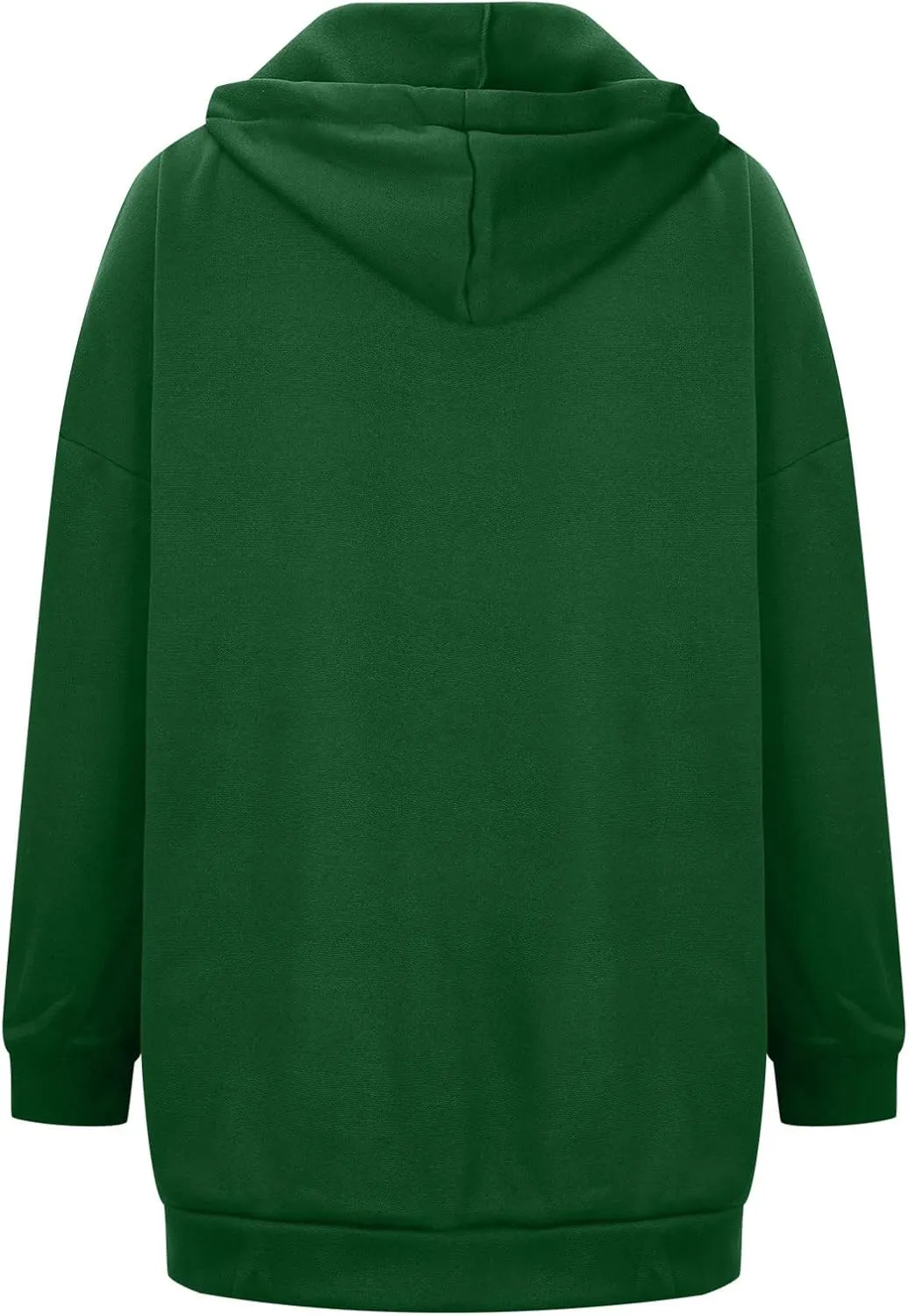 Ceboyel Women Oversized Sweatshirt Loose Fit Full Zip Up Fashion Long Hoodies Trendy Y2K Jackets Winter Outfits Clothes 2023