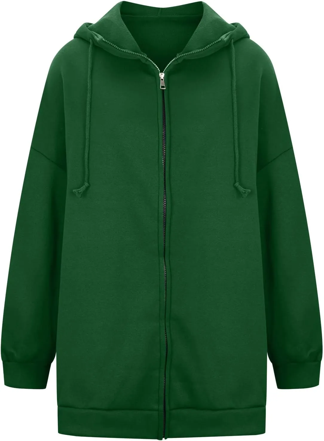 Ceboyel Women Oversized Sweatshirt Loose Fit Full Zip Up Fashion Long Hoodies Trendy Y2K Jackets Winter Outfits Clothes 2023