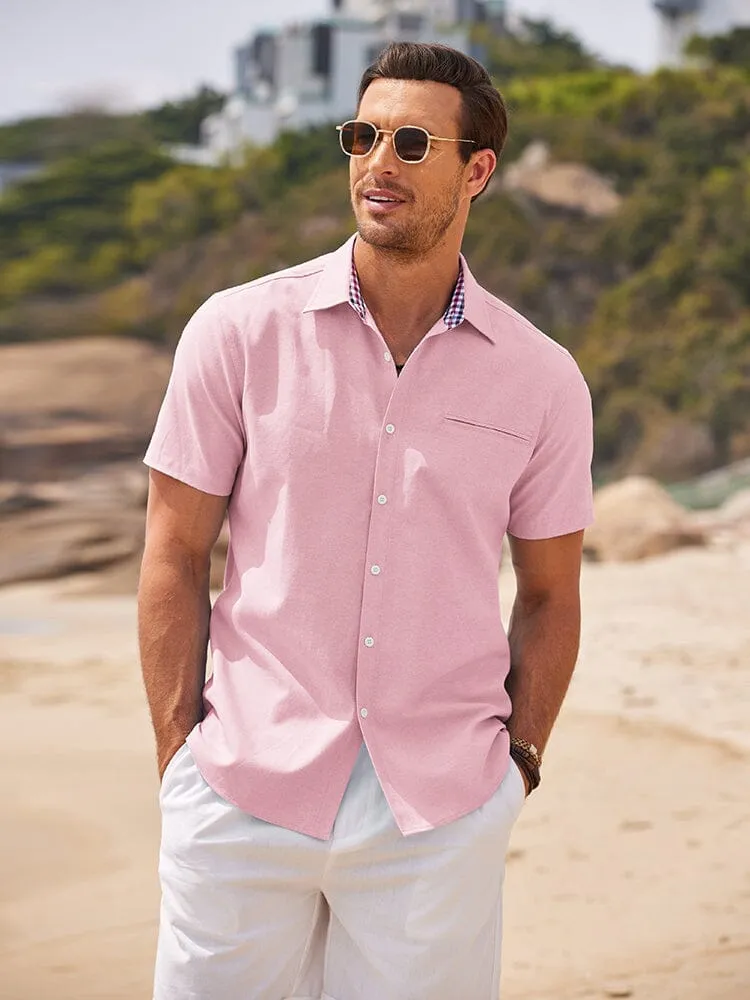 Classic Plaid Collar Oxford Shirt (US Only)