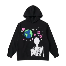 Cosmic Love Skeleton Hoodie