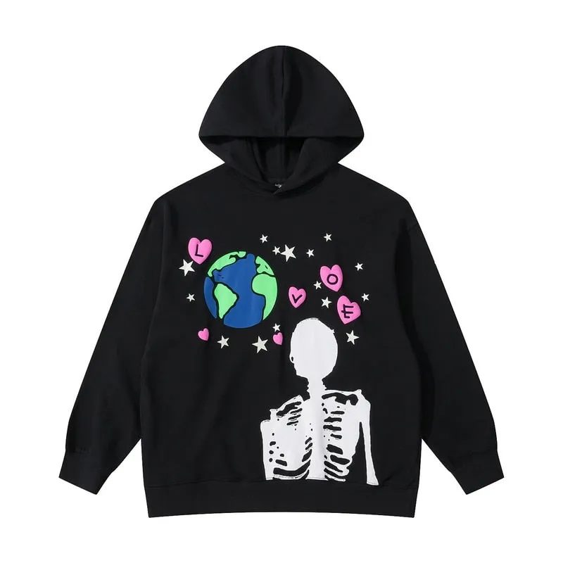 Cosmic Love Skeleton Hoodie