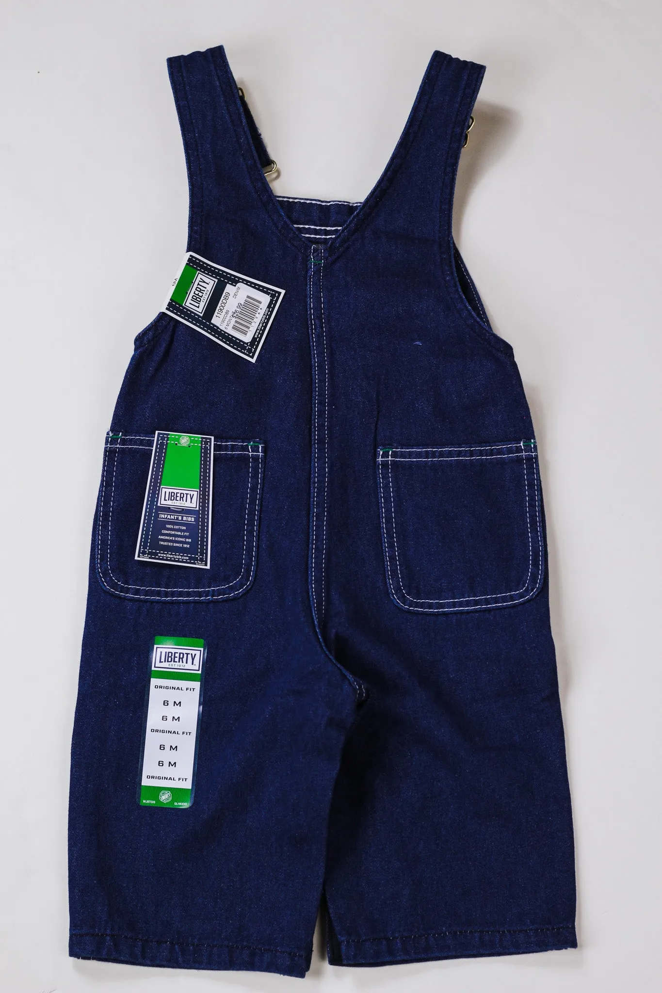 Denim overalls