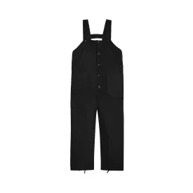 Engineered Garments Flat Twill Jumpsuit, Black, 6.5 oz.