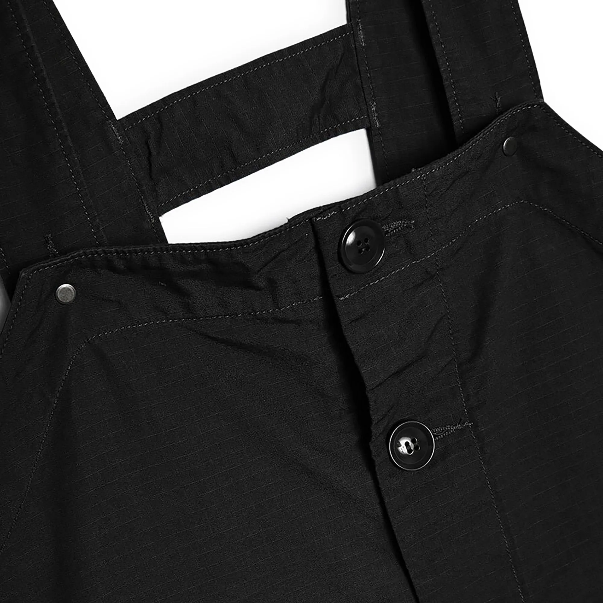 Engineered Garments Flat Twill Jumpsuit, Black, 6.5 oz.