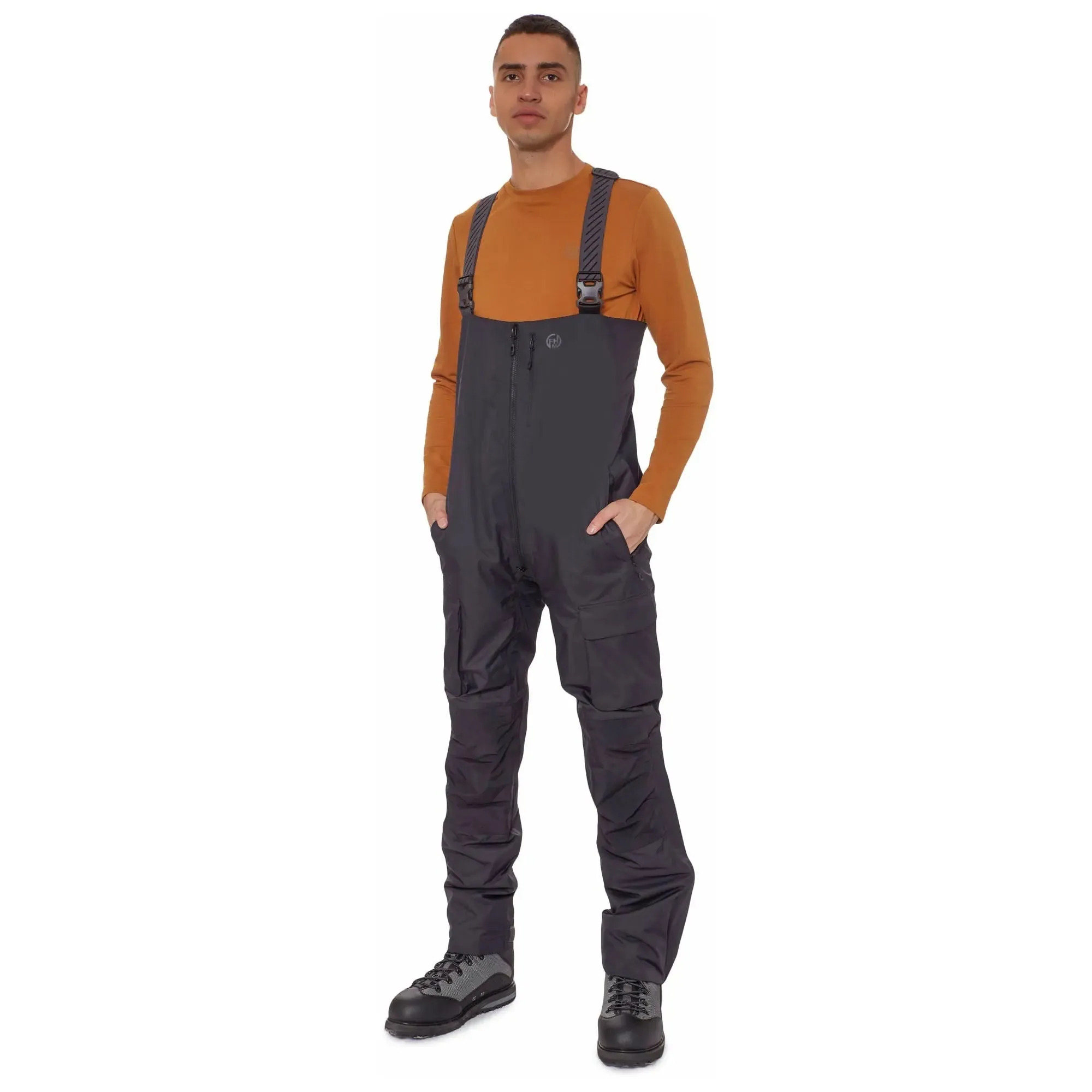 FHM Guard Insulated BIB Overalls V1 Black