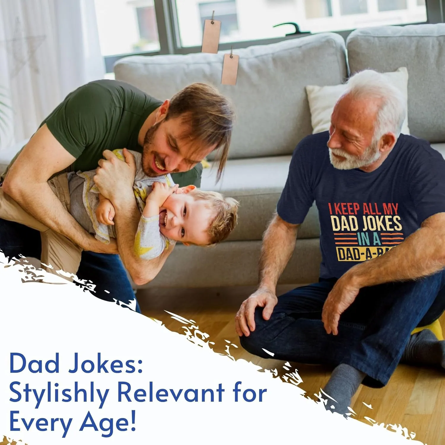 Girl Dad Shirt for Men Best T Shirt Gift for Daddy I Keep All My Father Jokes in A Dad-A-Base Shirt