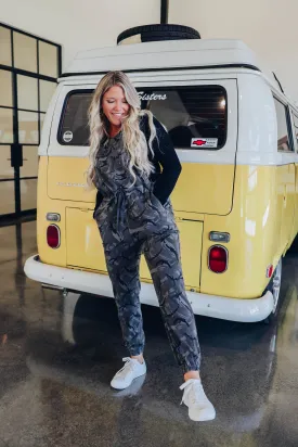 Girl Next Door Camo Overalls