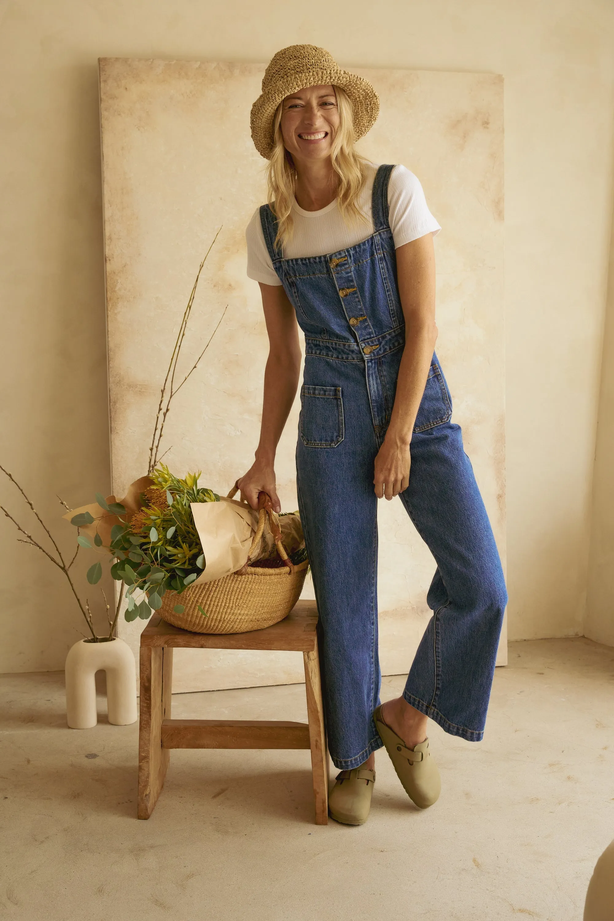 Grace Jumpsuit - Dark Denim