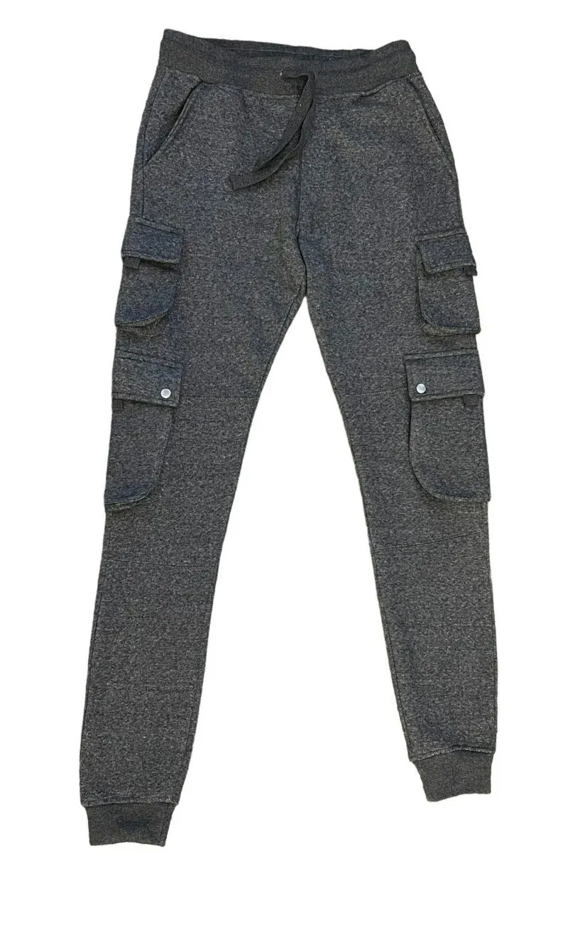 Gray Men's Jogger set hoodies and sweatpants Heavy Blend