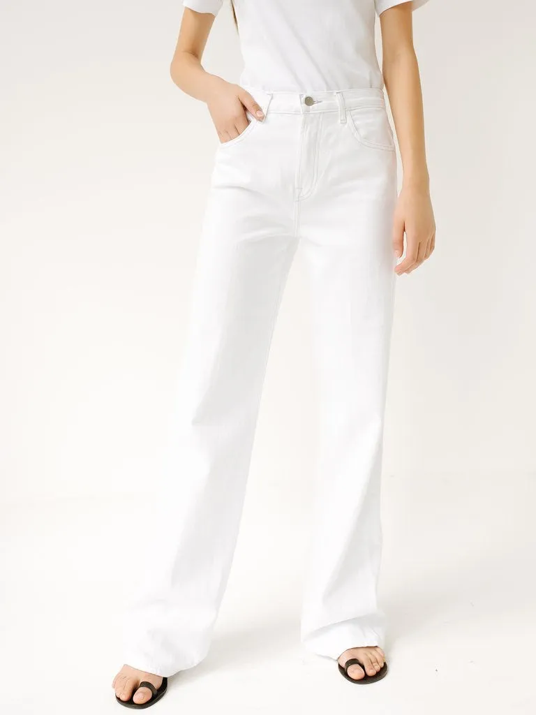 J Brand Joan Super High-Rise Wide Straight Leg Jeans Size 31