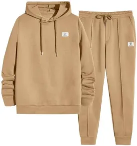 JMIERR Men's 2 Piece Outfits Hoodie Sweatshirt Tracksuit & Joggers Sweatpants Sweatsuit Set