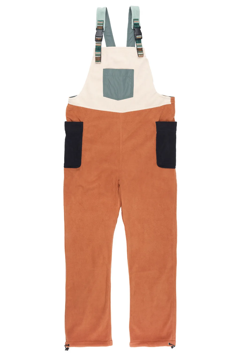 KAVU Women's Pocatello Fleece Overalls - Flat Fields