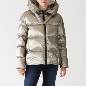 Light Bronze Taray Puffer Jacket
