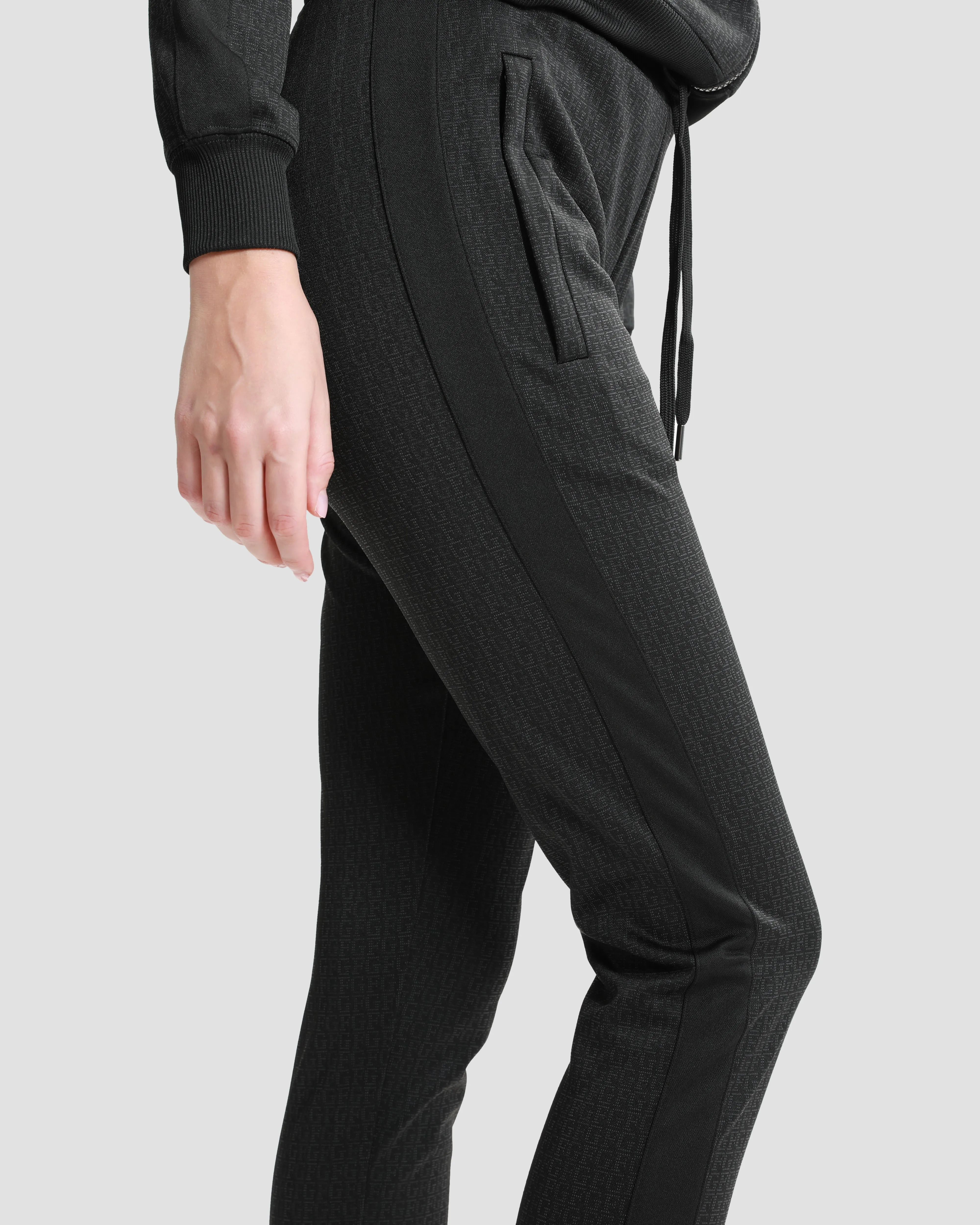 Logo Pattern Tracksuit Set