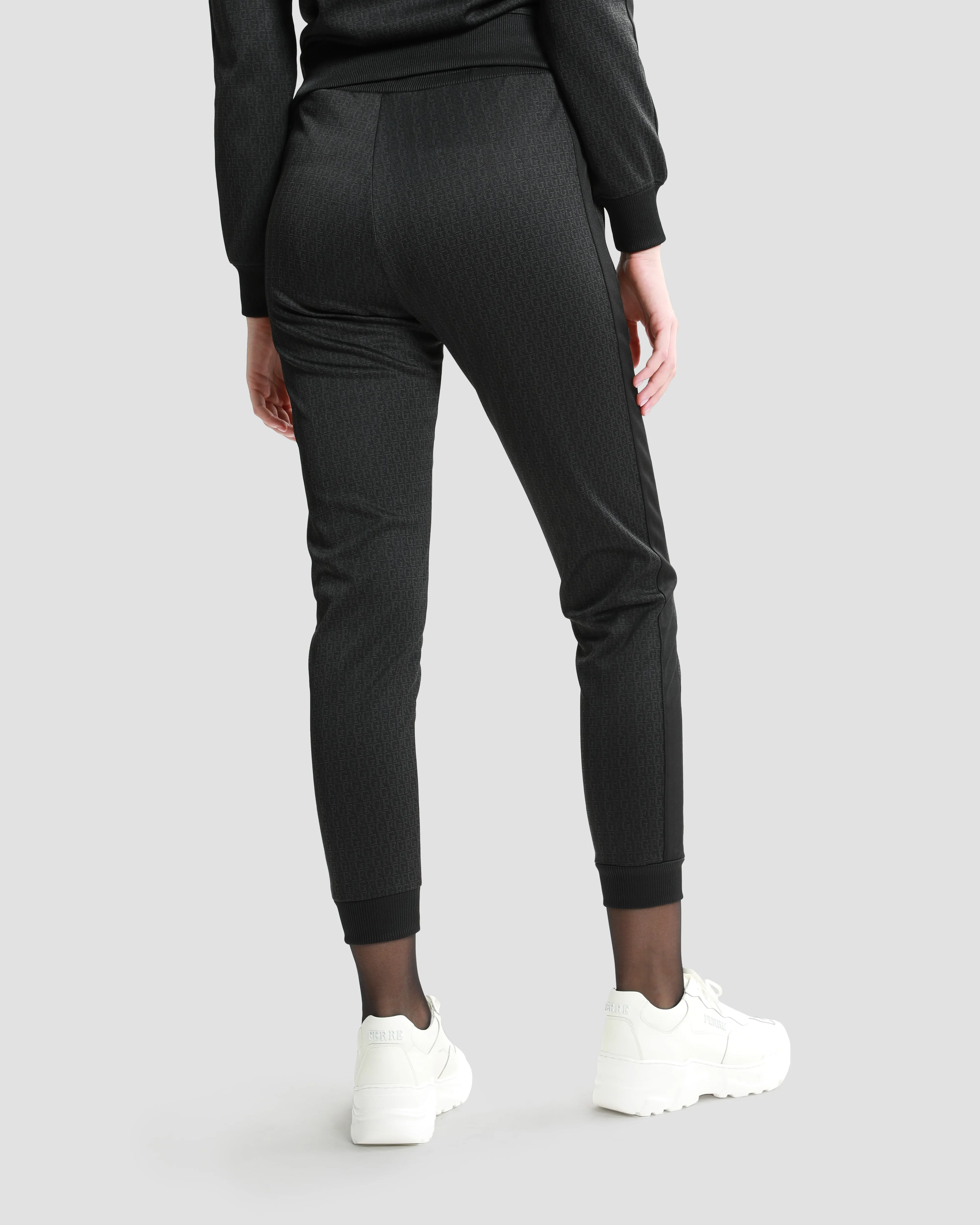 Logo Pattern Tracksuit Set