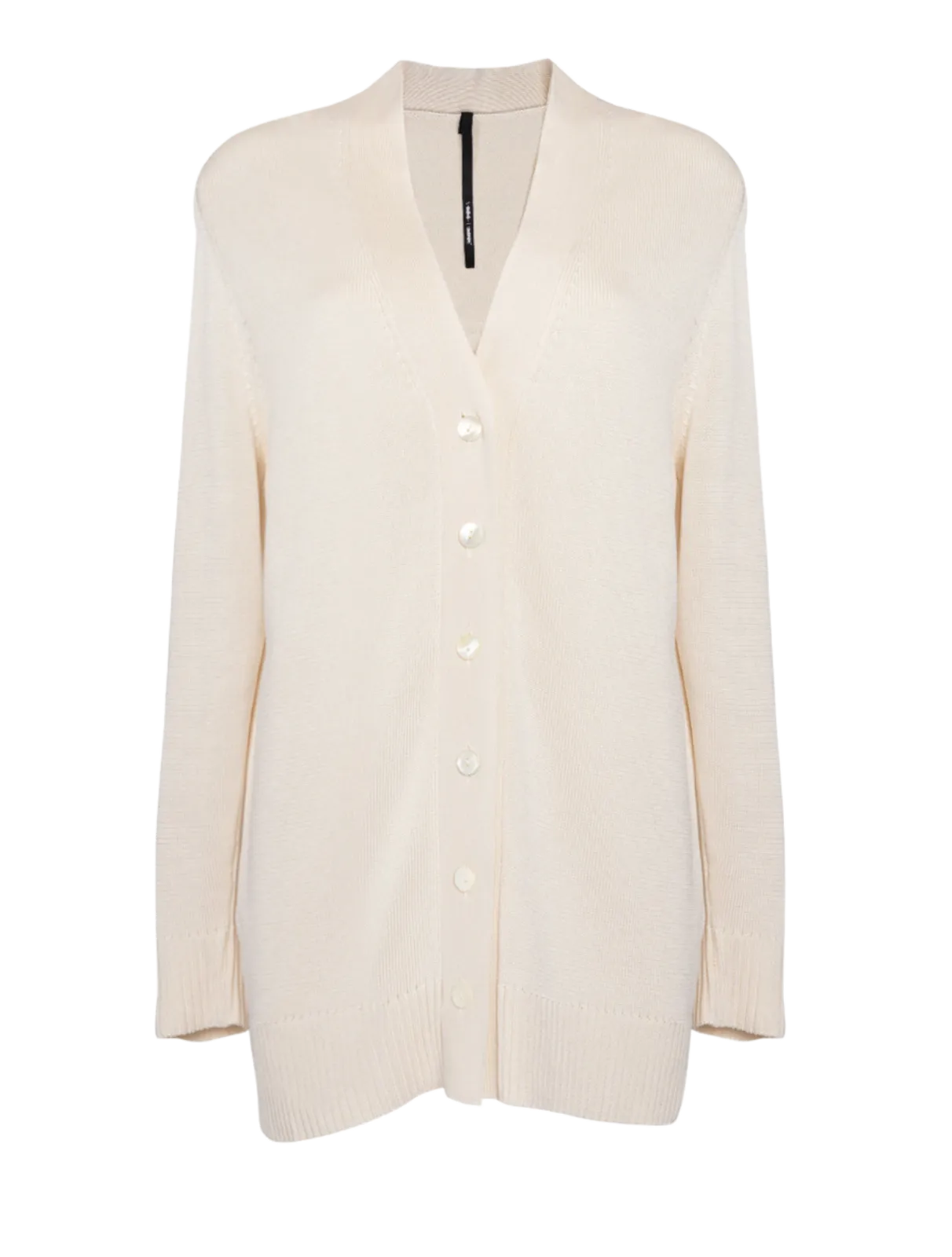 Long V-Neck Cardigan