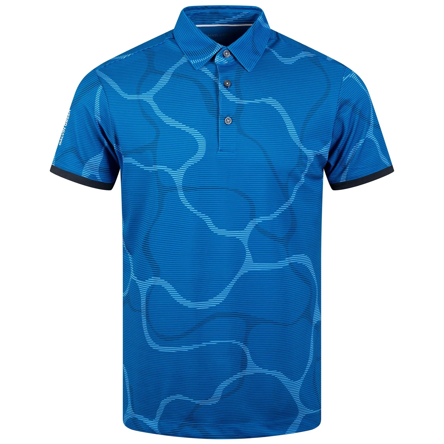 Markos Ventil8  Polo Shirt Blue/Navy - AW23