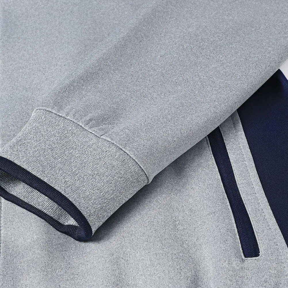 Men's Casual Tracksuit Long Sleeve Sweatsuit Athletic Set Full Zip Running Jogging Sports Jacket and Pants