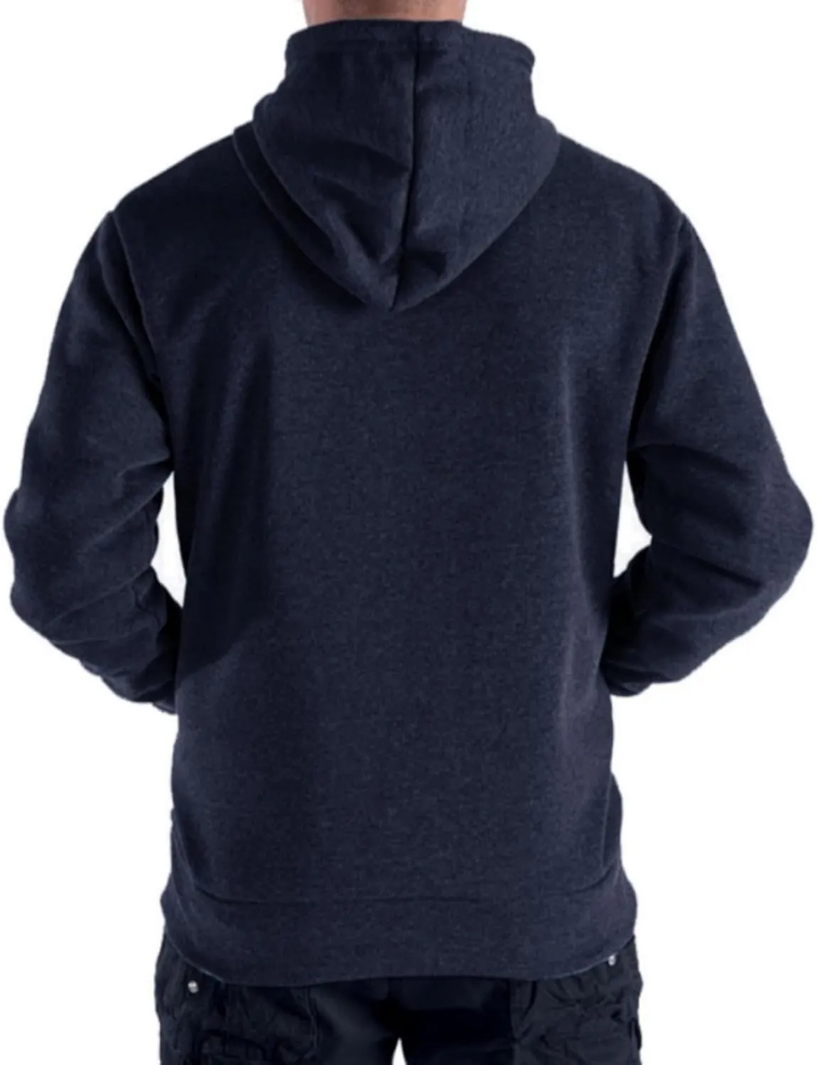 Mens Zip Up Fleece Jacket Lightweight Hoodies Casual Soft Full Zip Coats with Pockets Plus Size S-5XL Big&Tall