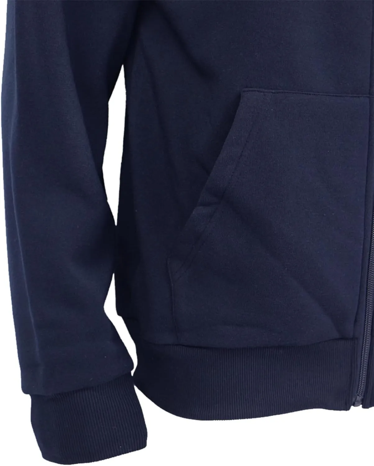 Mens Zip Up Fleece Jacket Lightweight Hoodies Casual Soft Full Zip Coats with Pockets Plus Size S-5XL Big&Tall