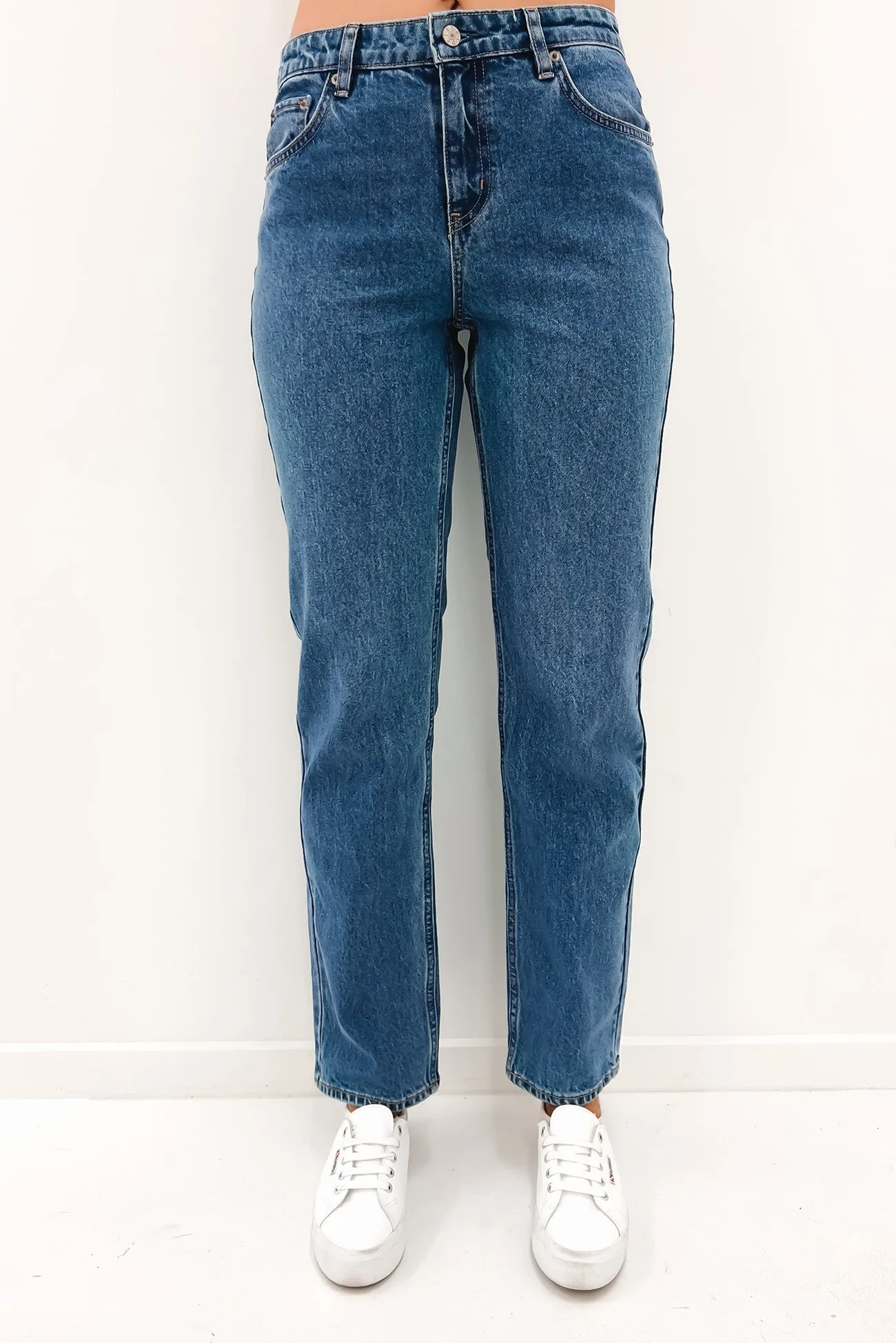 Mid Vintage Straight Jean All Star Blue