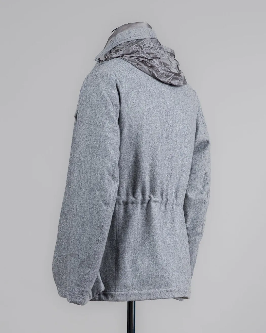 Montecore Flannel Field Down Jacket / Light Grey