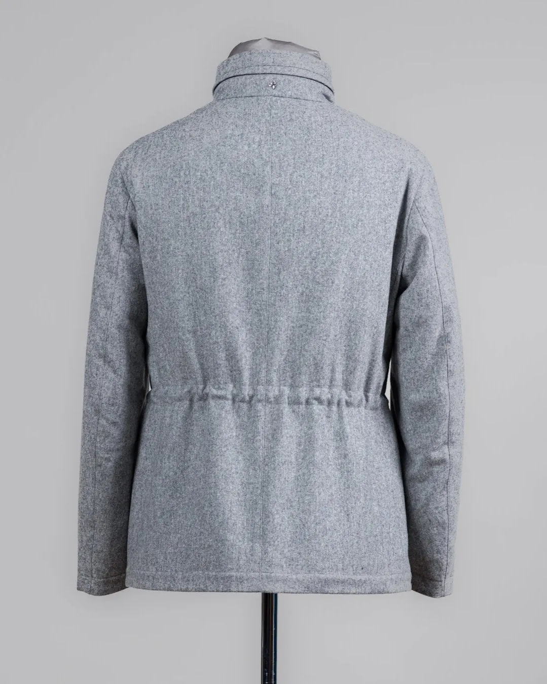 Montecore Flannel Field Down Jacket / Light Grey