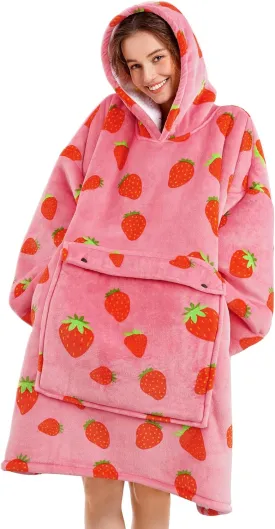 Narecte Kids Hoodie Blanket Year Old Girl Birthday Gifts for Kids Toddler Wearable Blanket Hoodie Oversized Hoodie Ideas