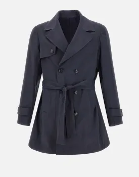 Sherlock Blue Trench Coat for Men