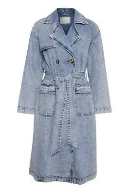 Sidsel Denim Trench Coat