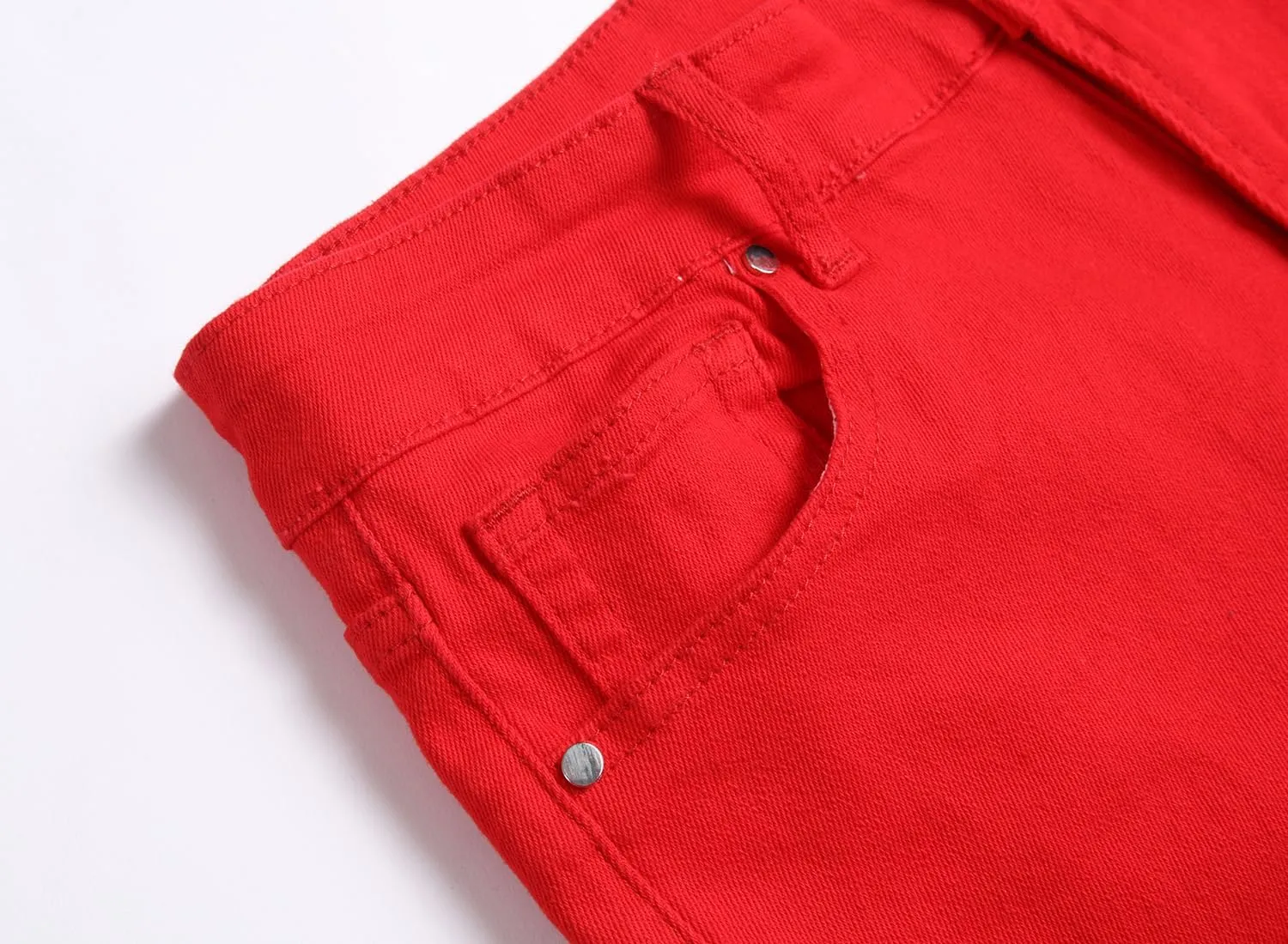 Slim Fit Men's Jeans, Ripped Stretch Jeans Denim Pants