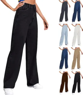 Sweatpants That Look Like Jeans Boyfriend Jeans Sweatpant Jeans High Waisted with Pockets Cute Sweatpants