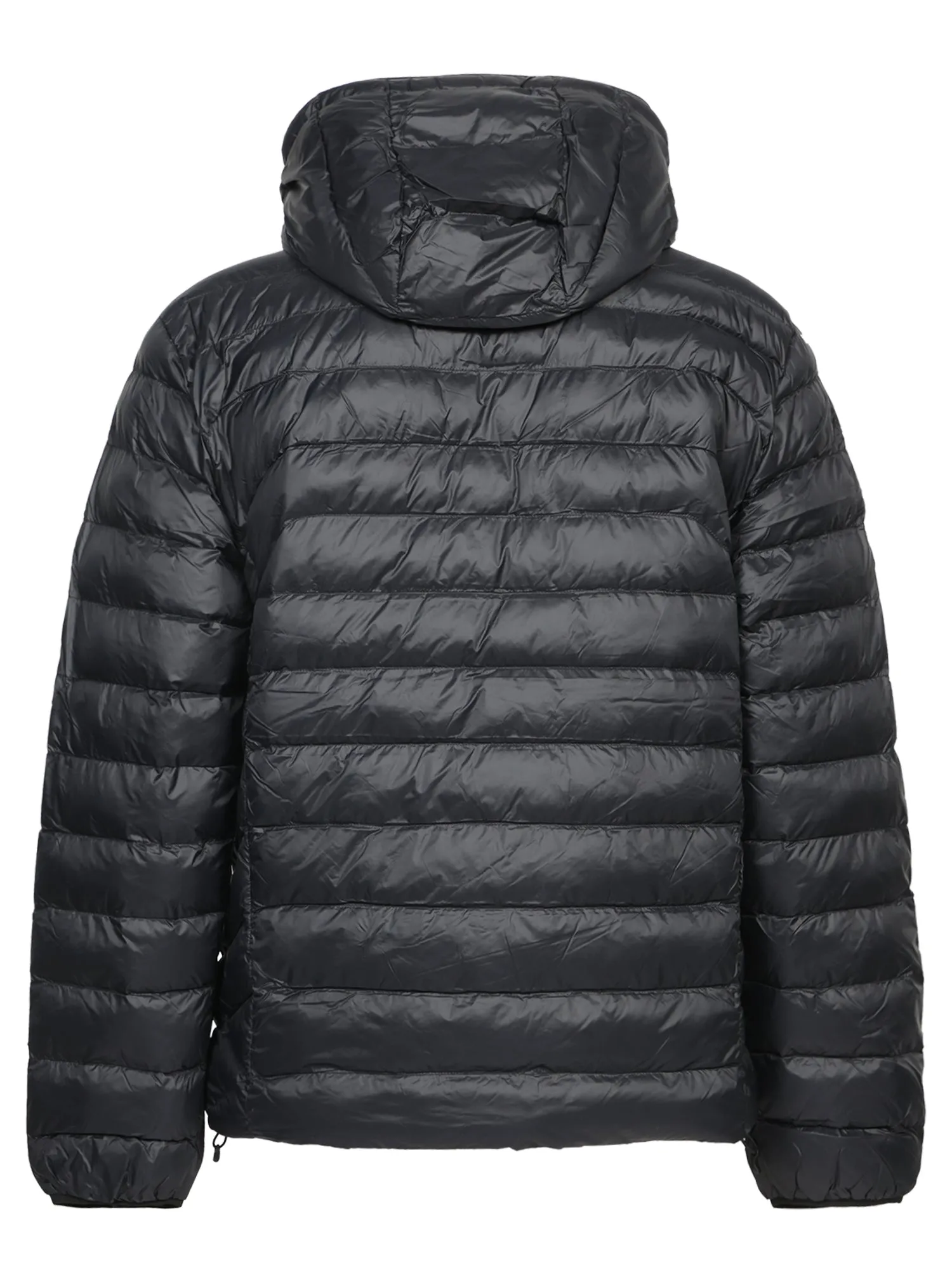 Terra Hood Black Down Jacket