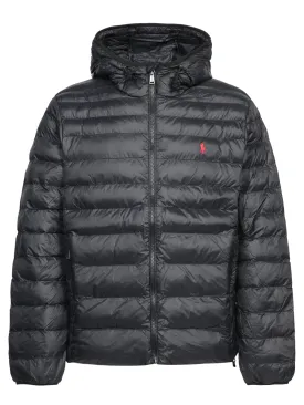 Terra Hood Black Down Jacket