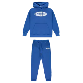 Trapstar Hyperdrive Hoodie Tracksuit - Blue/White