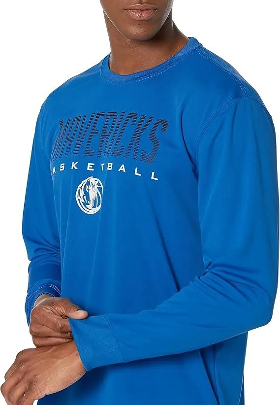 Ultra Game NBA Denver Nuggets Men's Super Soft Game Day Long Sleeve T-Shirt |Denver Nuggets