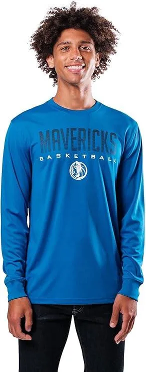 Ultra Game NBA Denver Nuggets Men's Super Soft Game Day Long Sleeve T-Shirt |Denver Nuggets