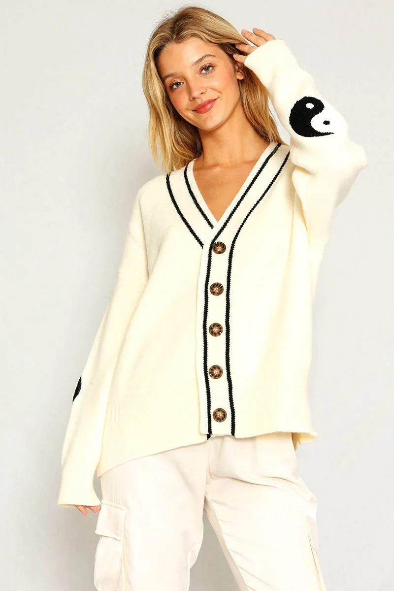 Varsity Novelty Cardigan